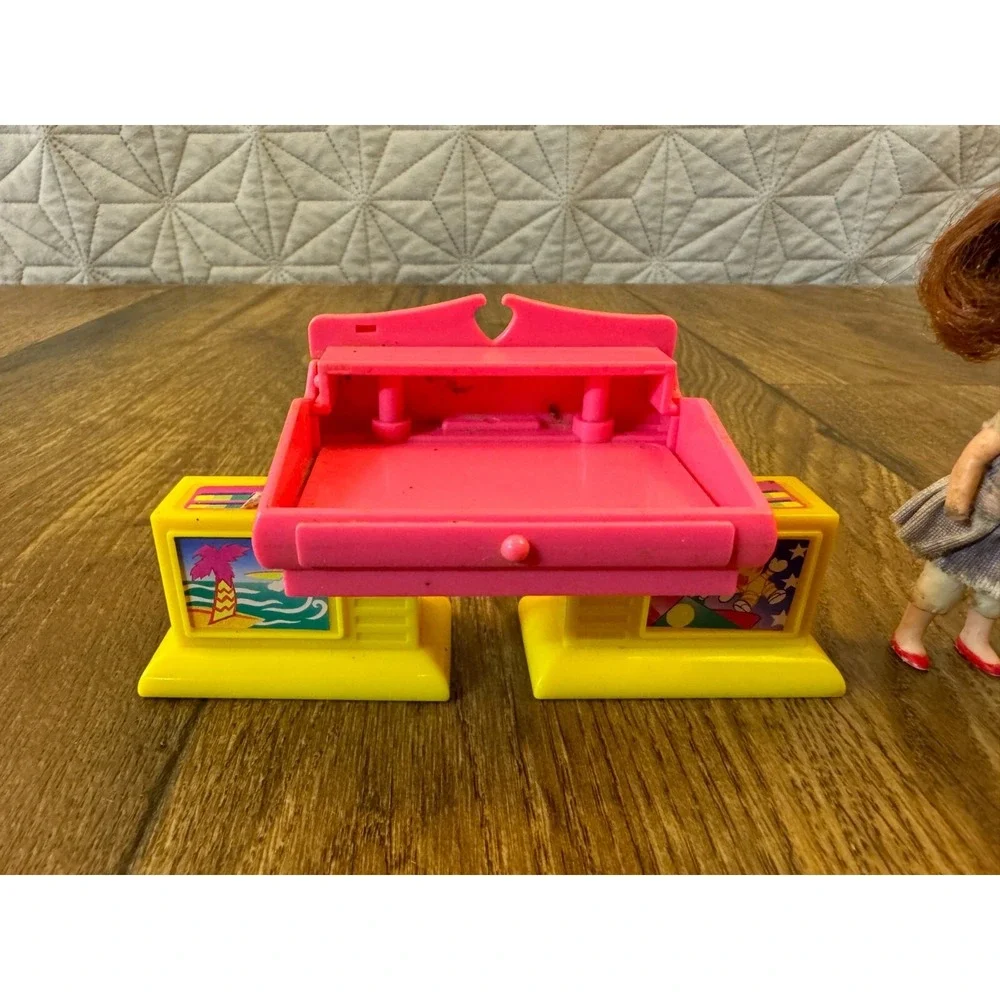 Vintage Kenner Wish World Kids‎ File N Smile Desk Dolls Jessie Claudia 80's Toys
